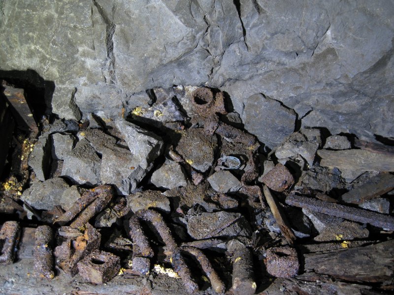 54_hbstopes_tins&fittings.jpg - By the box, pipe fittings, tins, nuts and bolts.