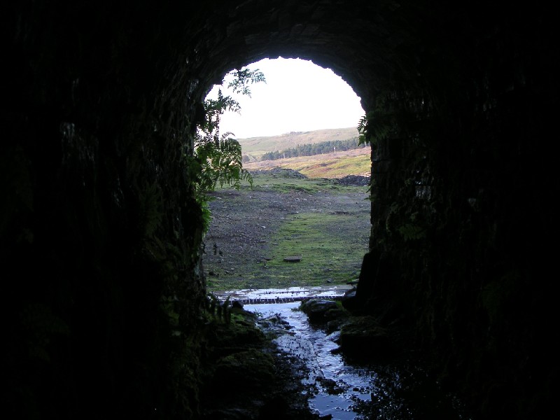 cch_viewoutfromadit.jpg - Looking out from the main Caplecleugh adit.