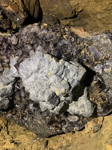 IMG_0174.jpg - One mother of a galena and fluorite specimen.