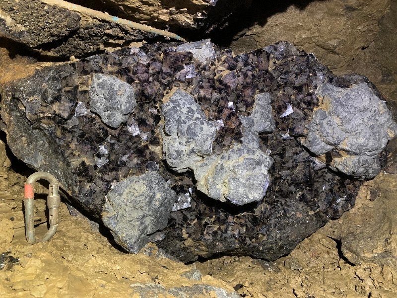 IMG_0175.jpg - One mother of a galena and fluorite specimen.