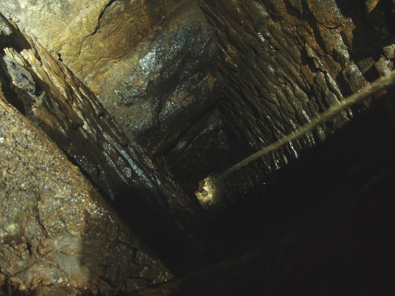 PA156786.JPG - Looking down the ore chute.
