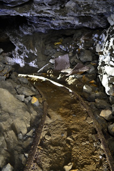 DSC_0813.JPG - Corner to the incline, Waterblast Flat.